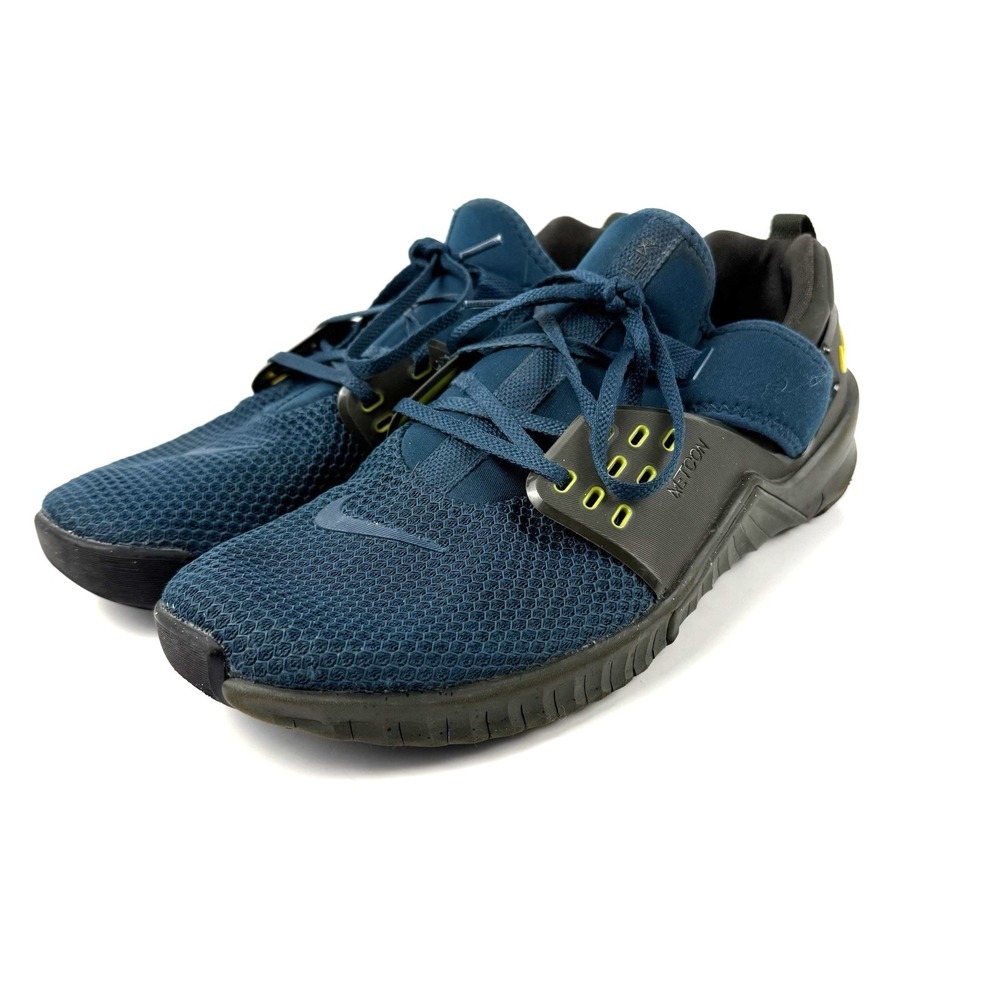 Nike Free Metcon 2 Mens 11.5 Blue Cross Training Shoes Gym Fitness Lifting Train